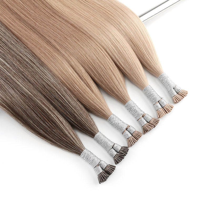 Cuticle Intact Tiny I Tip Hair Extension