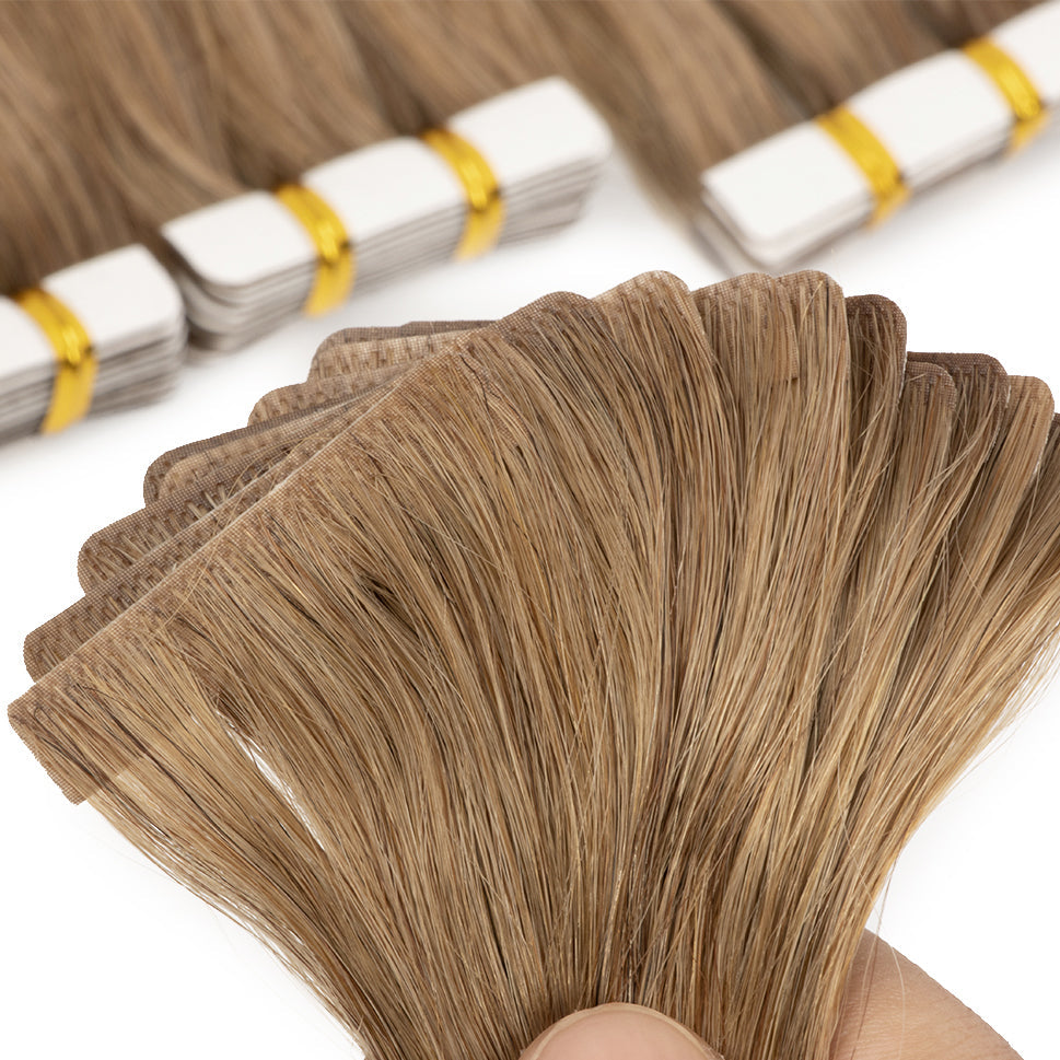 Cuticle Intact Seamless Tape In Hair Extension